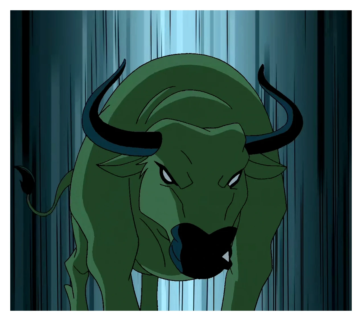 Green bull